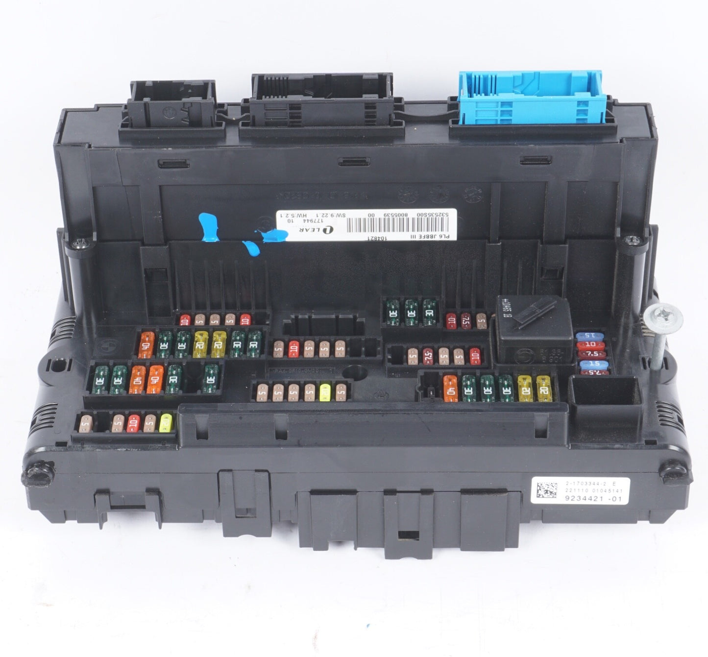 2011-2016 BMW F10 528i 535 550 Fuse Box With Computer Control Unit OEM 9234421