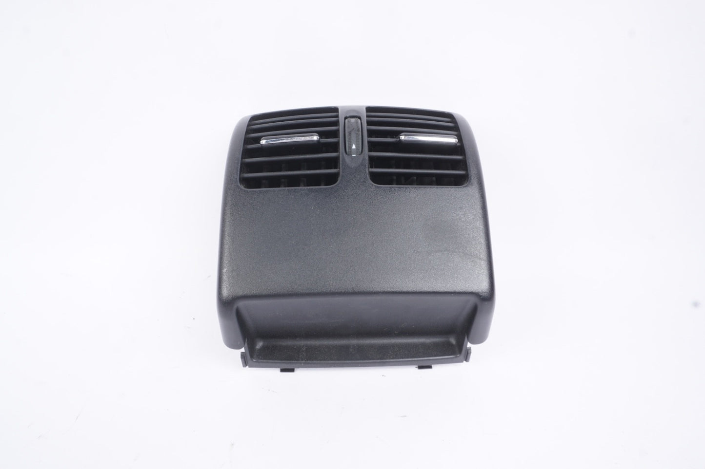 08-17 Mercedes W207 E350 C300 Rear Center Console AC Air Vent Trim Black OEM
