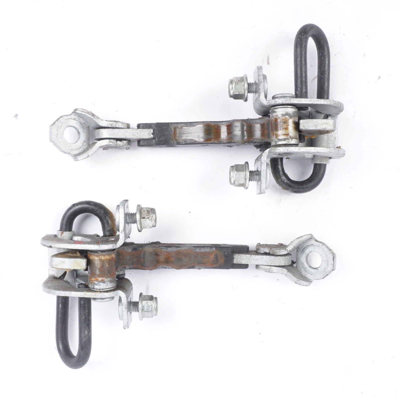 12-17 2012 Fiat 500 FRONT RIGHT PASSENGER DOOR HINGE STOPPER STRAP CHECK PAIR