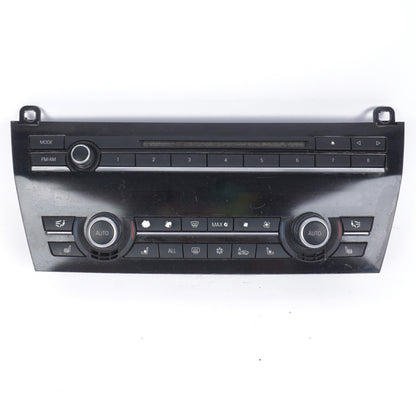 2009 - 2012 BMW 535I 740I 750I B7 Temperature Climate Control Panel 9249715