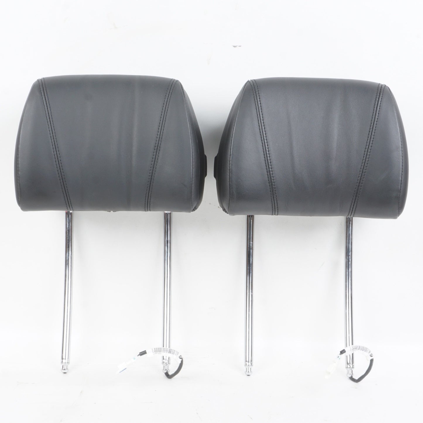 12-18 BMW F06 F12 F13 640I 650I FRONT RIGHT & LEFT SIDE HEADREST SET BLACK OEM
