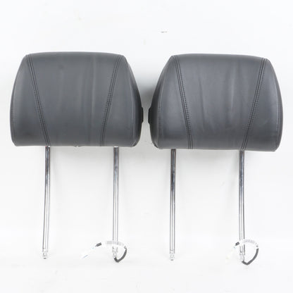 12-18 BMW F06 F12 F13 640I 650I FRONT RIGHT & LEFT SIDE HEADREST SET BLACK OEM