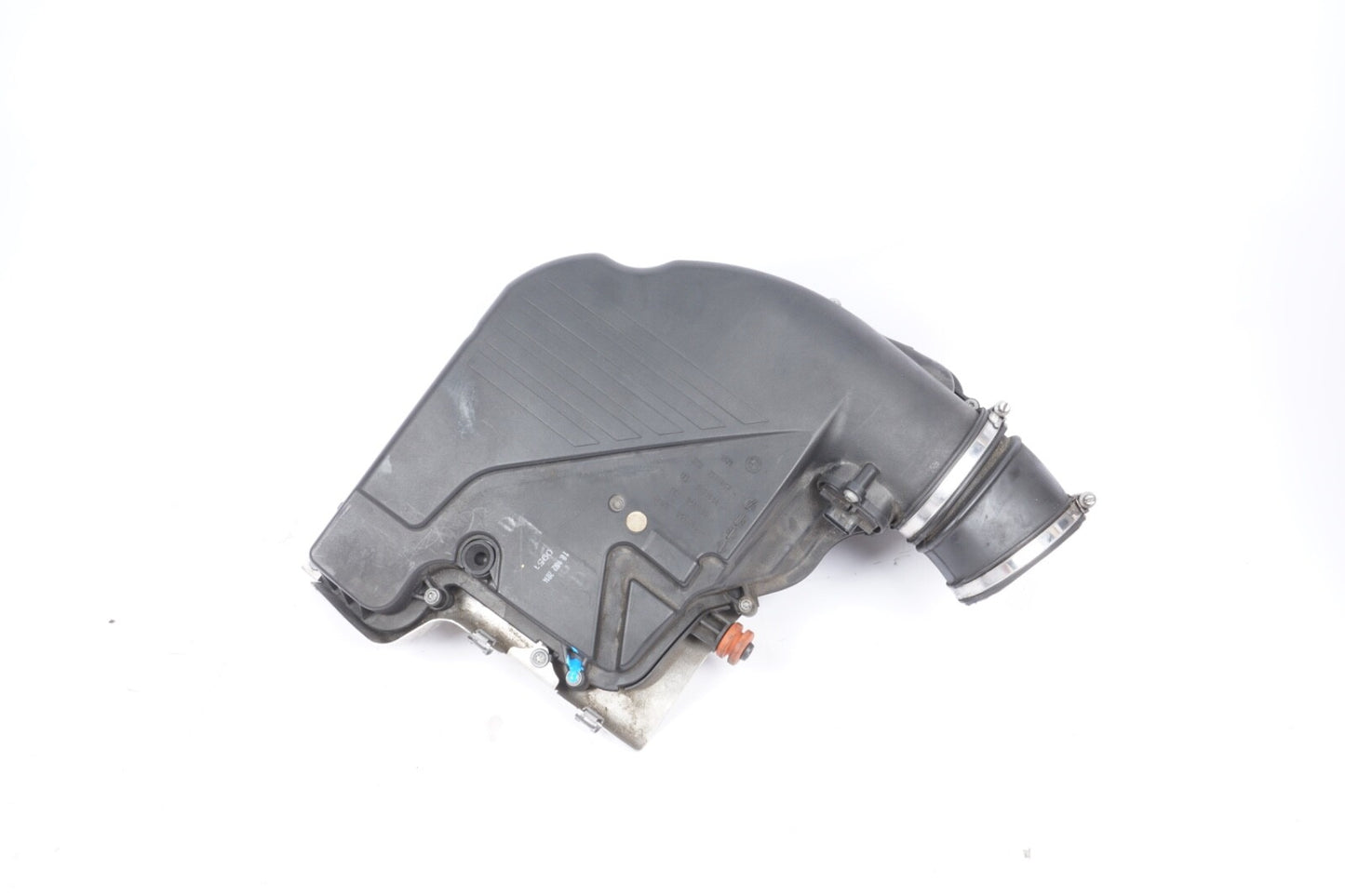 11-16 BMW 650i 750i LEFT LH DRIVER ENGINE MOTOR AIR INTAKE CLEANER FILTER BOW