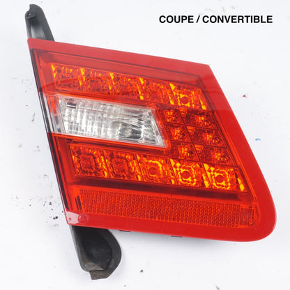 10-13 Mercedes W207 E350 E550 Rear Left Inner Taillight Tail Light Lamp