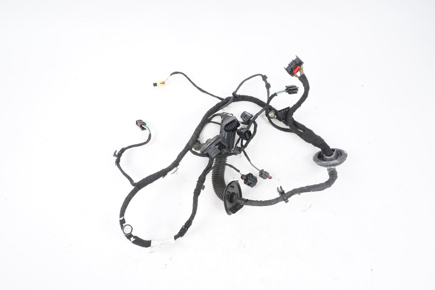 11-17 AUDI A8L FRONT LEFT DRIVER SIDE DOOR WIRE HARNESS OEM