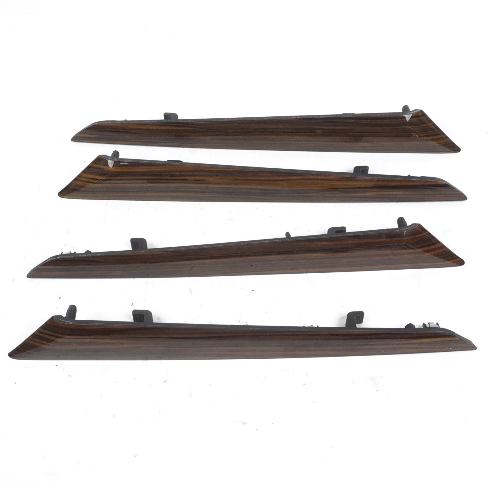 2014 - 2017 Maserati Ghibli S 3.0L Door Wood Trim Molding Set Of 4 OEM