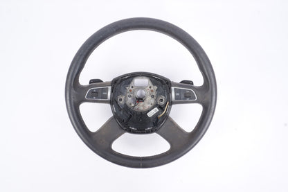 2006 - 2010 Audi A8l A8 D3 Steering Wheel Leather W Multifunction Switch Oem