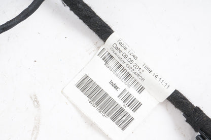 11-17 AUDI A8L REAR LEFT DRIVER SIDE DOOR WIRE HARNESS OEM