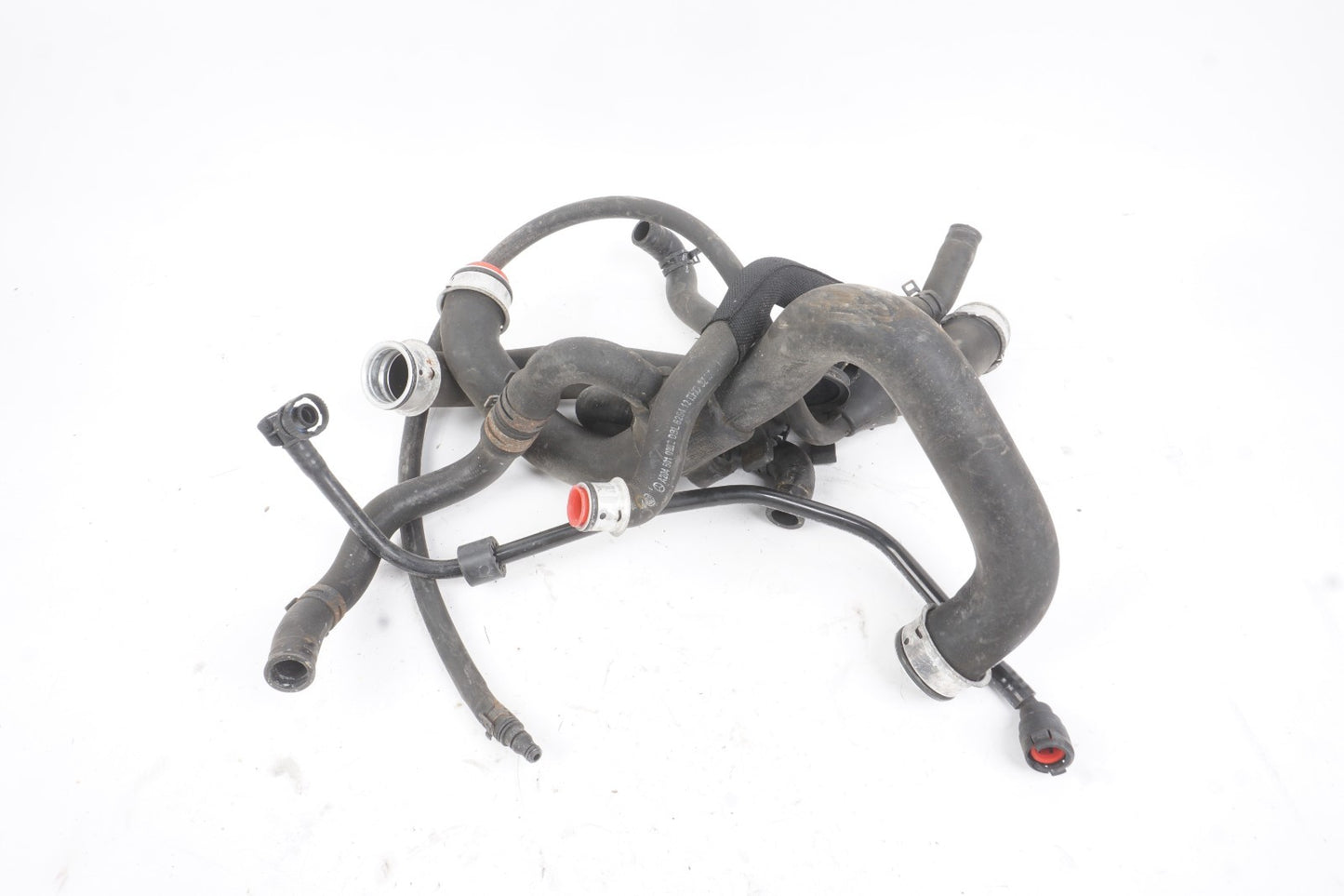 08-11 Mercedes W204 C300 Coolant Hose Line Pipe SET OEM