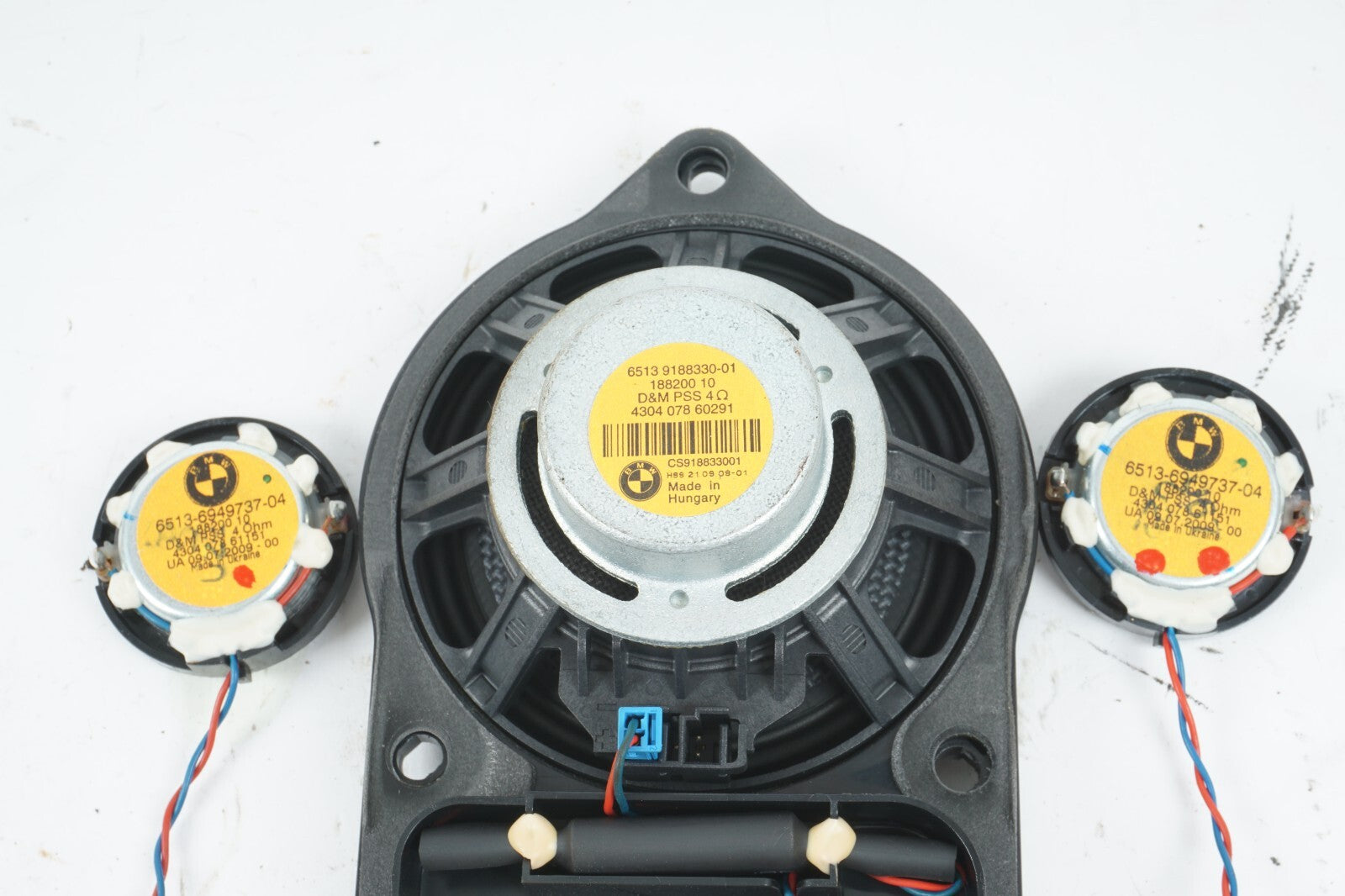 2008 - 2013 BMW X6 Top-HiFi DASHBOARD AUDIO SPEAKER & TWEETER SET OEM