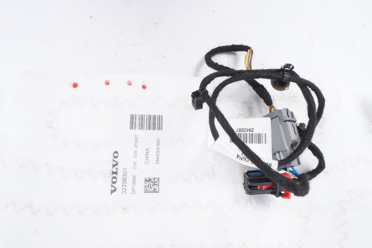 2021 - 2023 Polestar 2 Rear Right Passenger Side Seat Mat & Wire Harness OEM