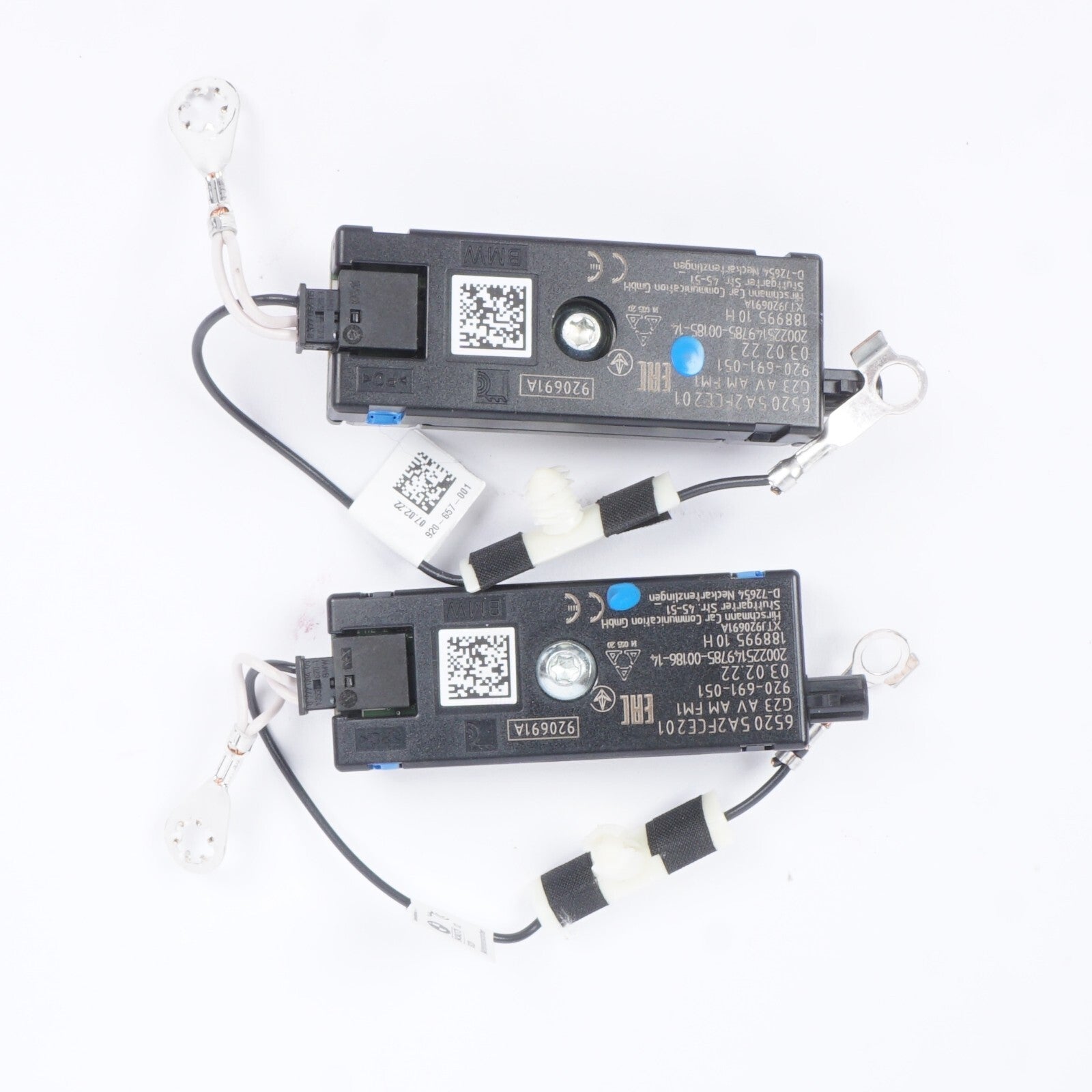 21 - 24 BMW 430I Convertible Antenna Amplifier Set Of 2 OEM