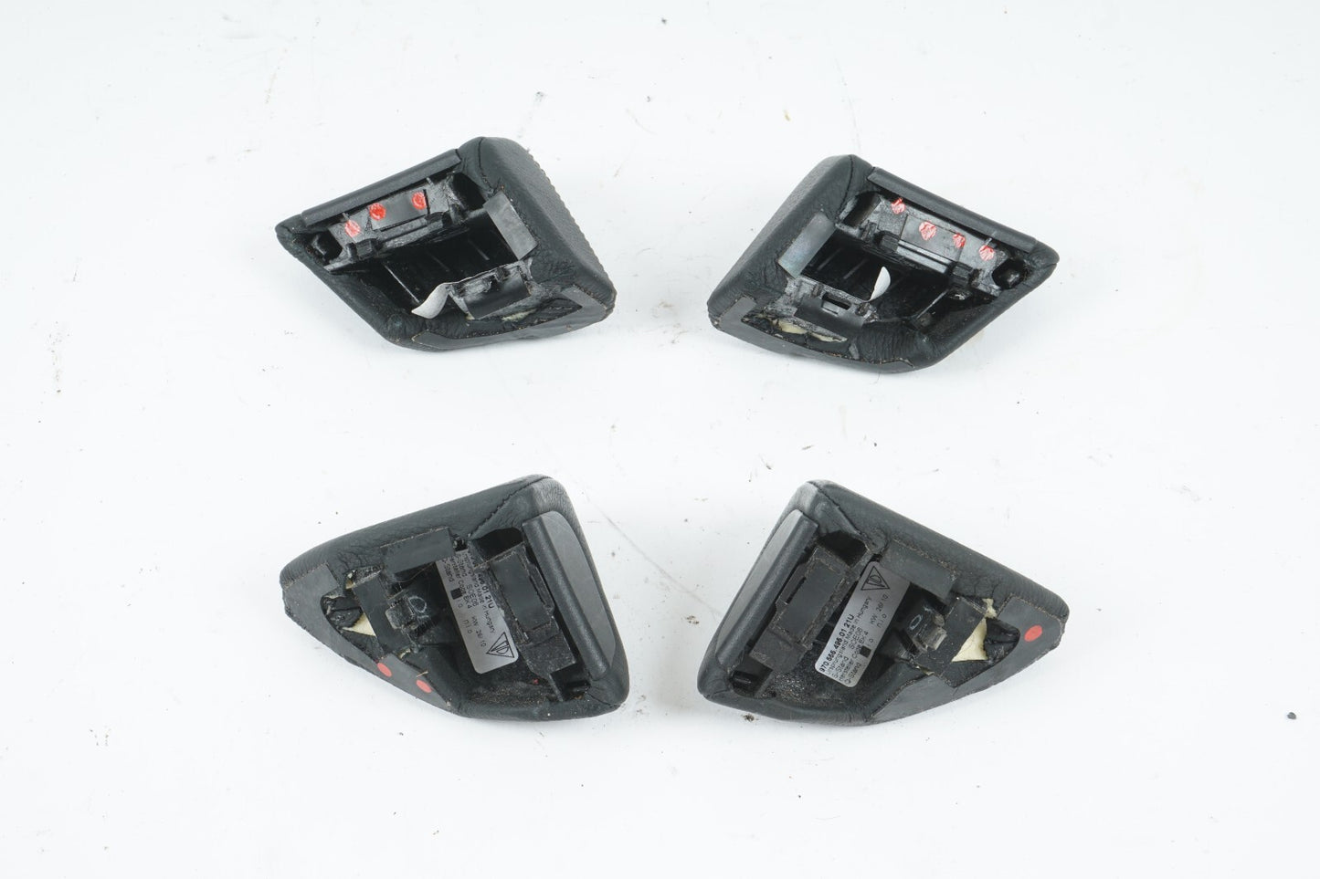 10 - 16 PORSCHE PANAMERA ARMREST EXTENSION COVER TRIM  SET OF 4 OEM