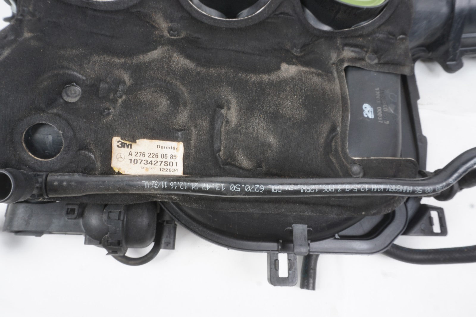 12-18 Mercedes C350 CLS350 E350 R350 SLK350 M276 Engine Air Intake Manifold OEM
