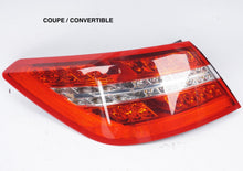 10-13 Mercedes E350 E300 E550 W207 Rear Left Side Outer Tail Light Lamp Oem