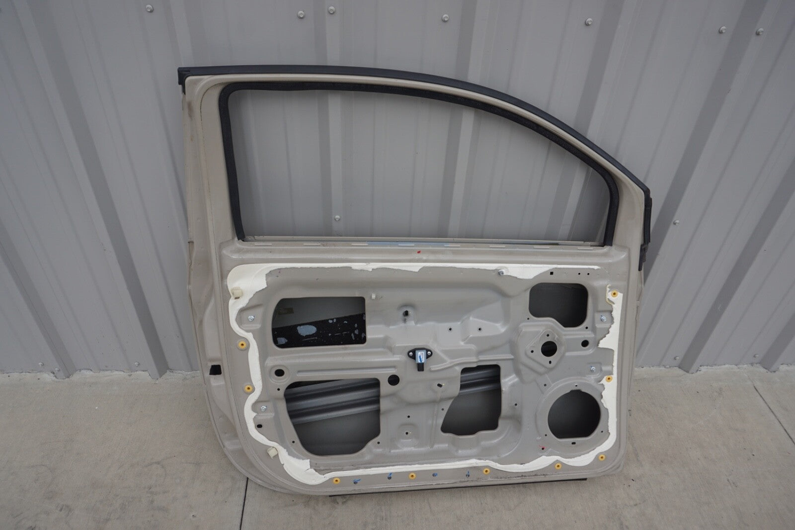 12-17 Fiat 500 Front Left Door Shell Panel OEM