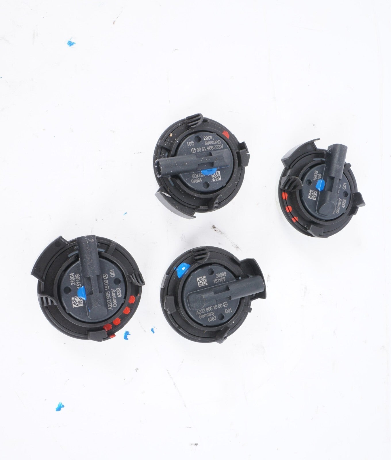 14 - 17 Mercedes S550 S600 W222 Impact Sensors 2229051500 OEM