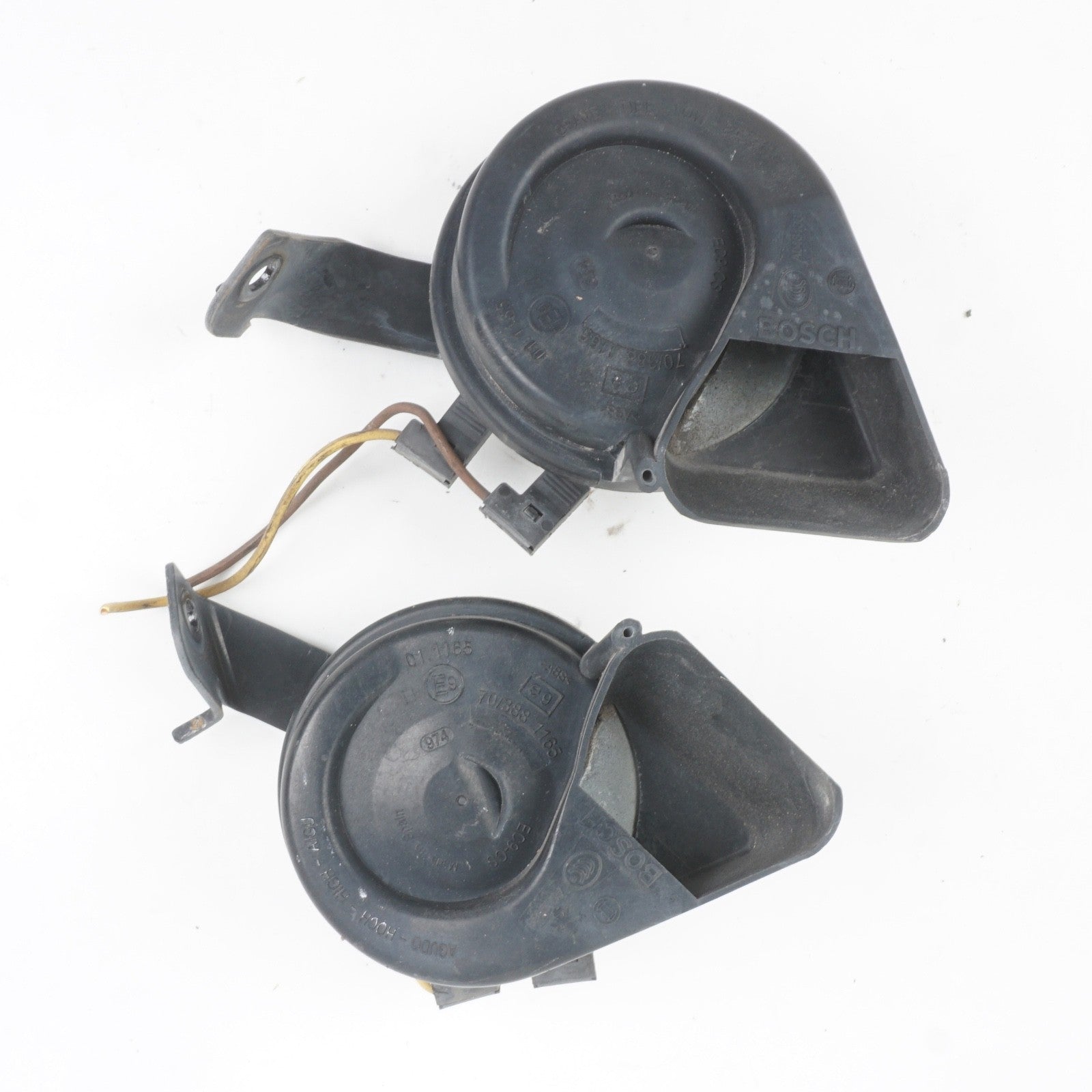 2007 - 2014 Mercedes W221 S550 CL550 Horn Pair High and Low Tone OEM
