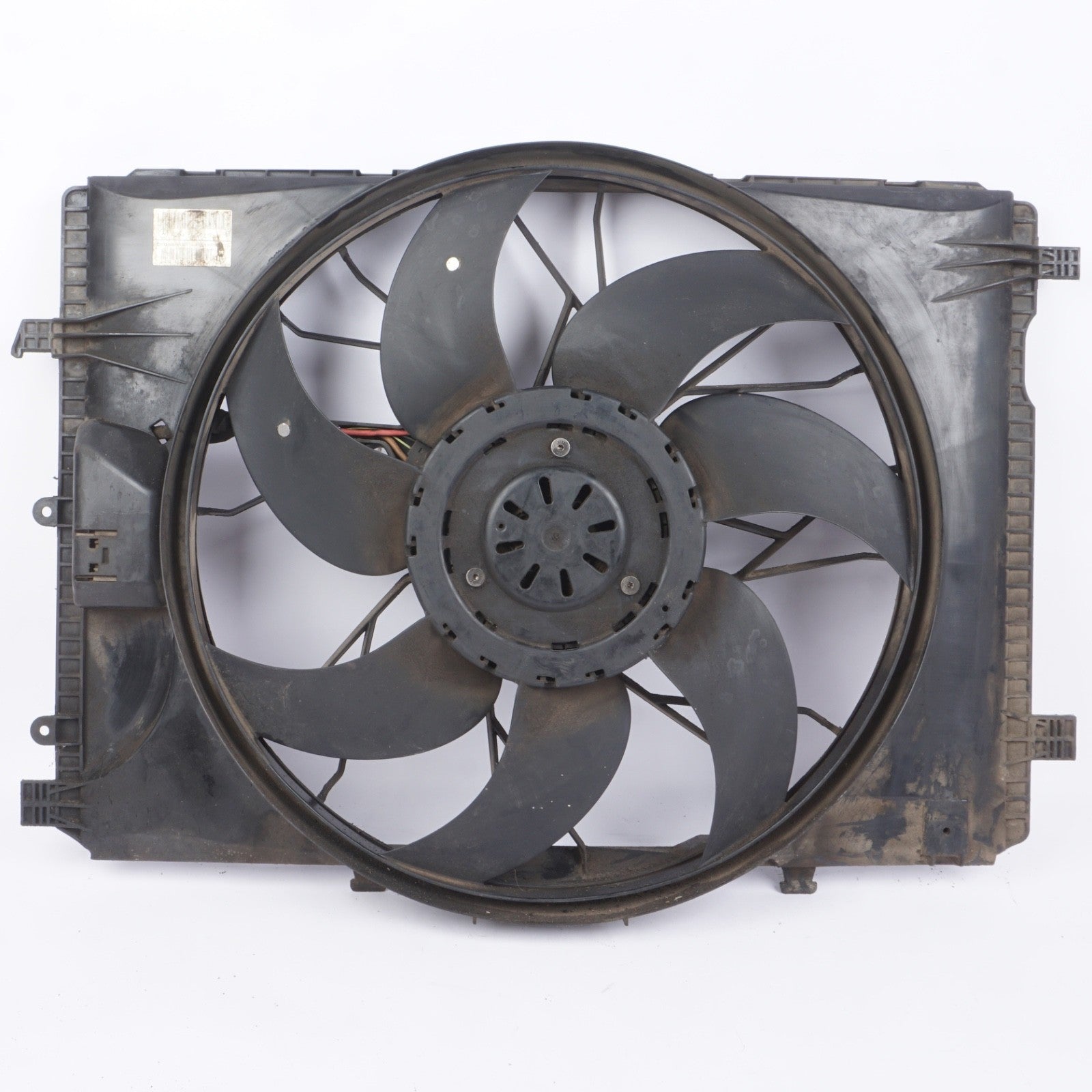 08-20 Mercedes W207 E350 C250 Engine Radiator Cooling Fan Motor Assembly OEM