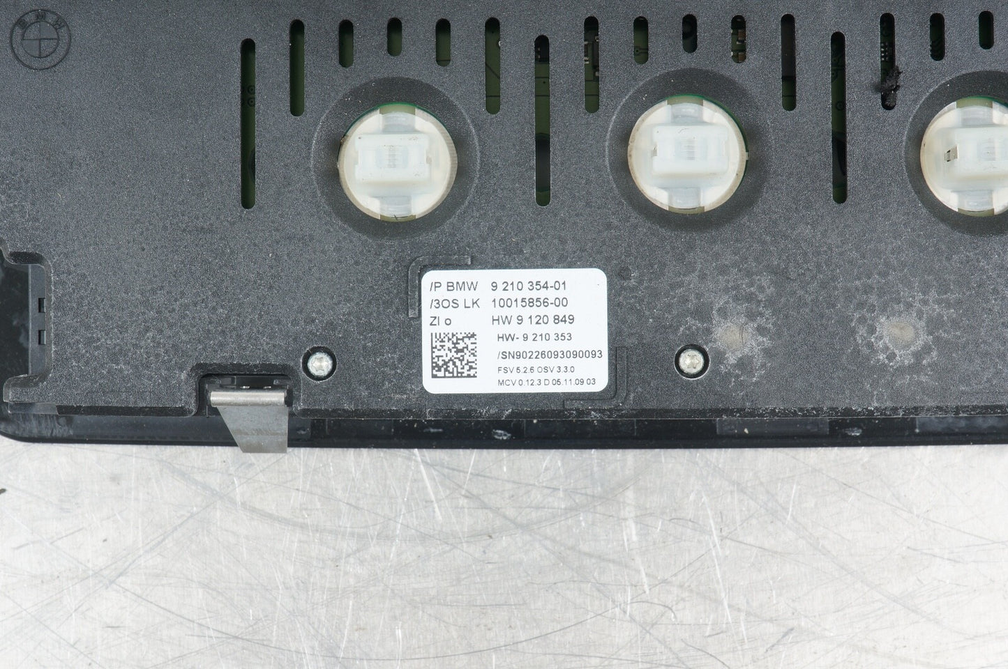 2006 - 2012 Fits BMW Z4 Series E88 E93 Black Roof Switch Light Unit 9210354 Oem