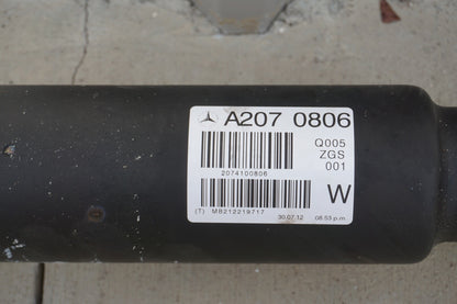 12-17 MERCEDES C350 E350 E400 (C204 A207 C207 W207) REAR DRIVESHAFT DRIVELINE