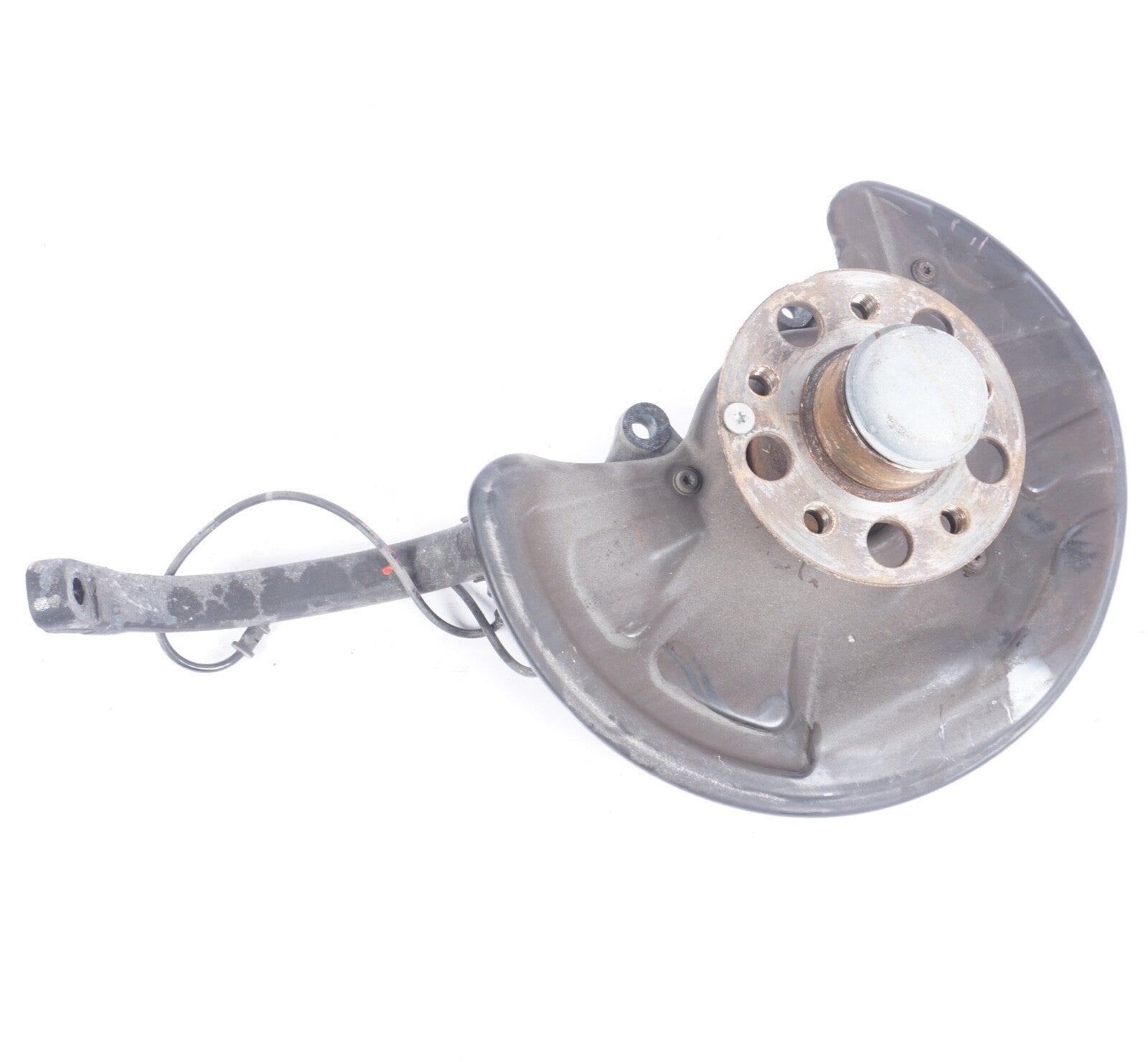 03-09 MERCEDES SL500 FRONT DRIVER LEFT LH SPINDLE STEERING KNUCKLE