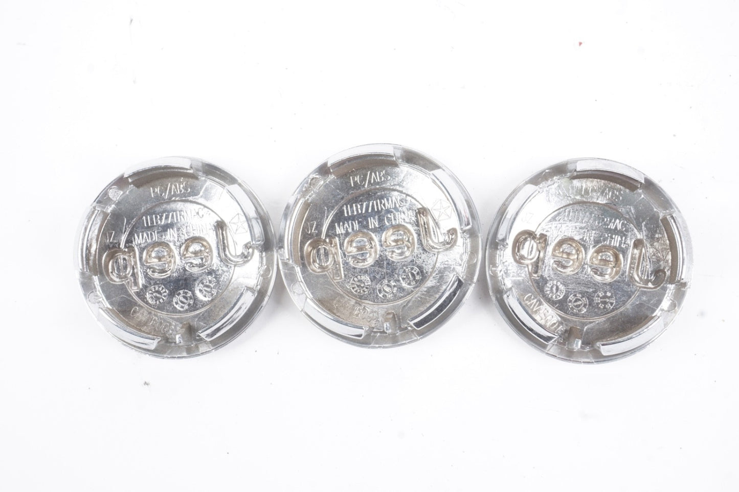 2009 - 2023 Jeep Compass Chrome Center Caps 2.5"