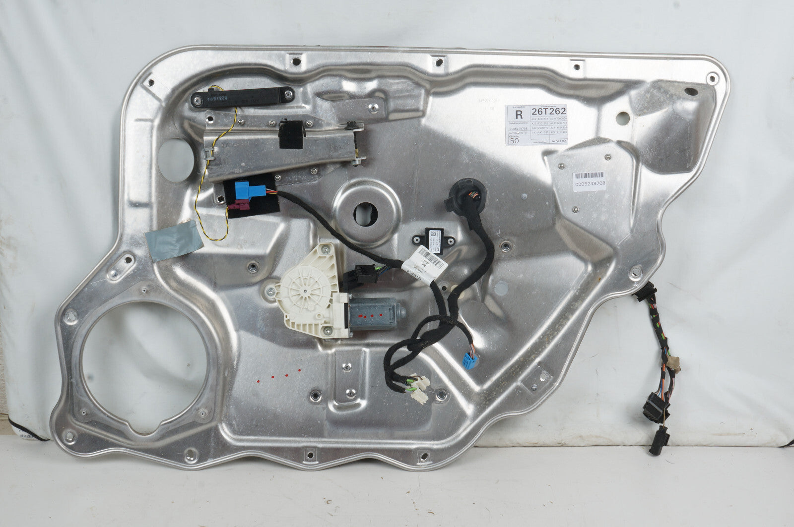 07 - 13 MERCEDES S550 W221 REAR RIGHT PASS SIDE WINDOW REGULATOR & MOTOR OEM