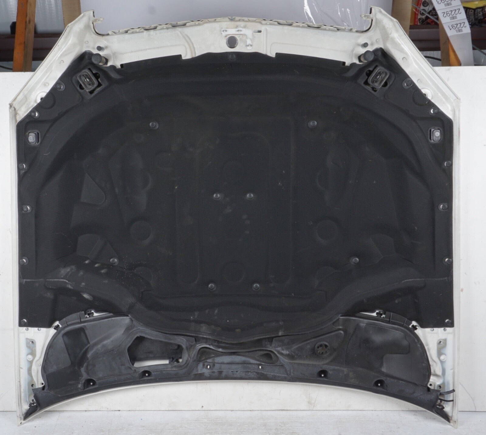 07-13 Mercedes W221 S400 S550 S350 S600 Hood Panel Assembly Diamond White OEM