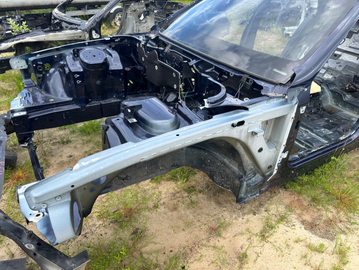 11 - 20 Bentley Mulsanne Front Left Fender Body Apron Rail Frame Panel Cut