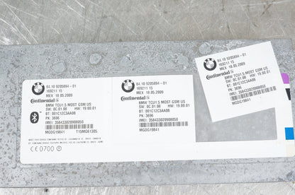 09-11 BMW E92 E93 3-SERIES BLUETOOTH COMMUNICATION CONTROL MODULE 9205894 OEM