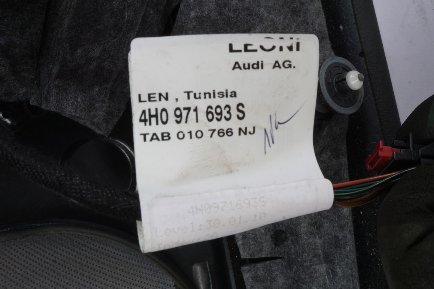 2011 - 2018 Audi A8 D4 Door Panel Inner Handle Lock Window Switch Rear Left OEM