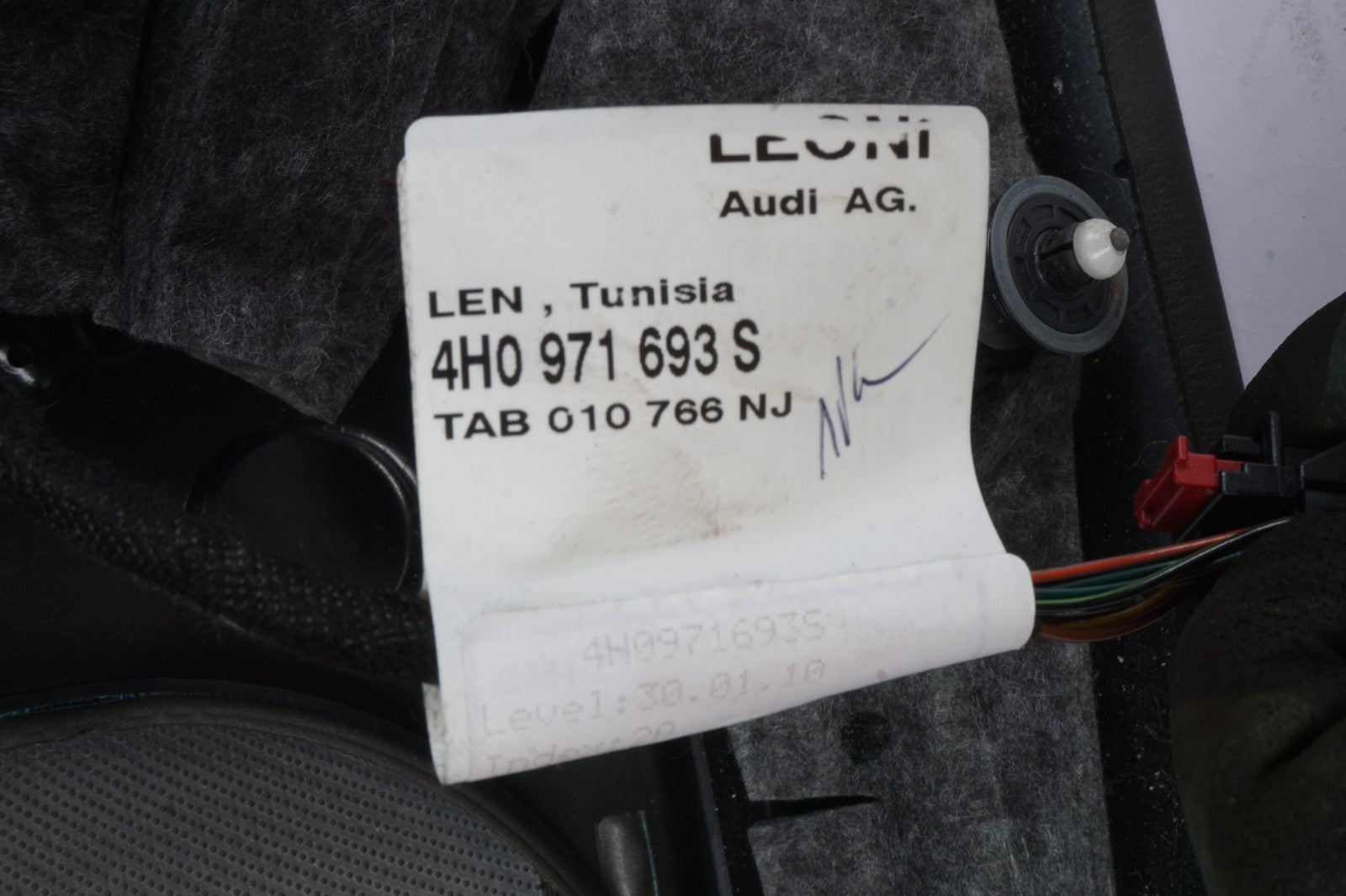 2011 - 2018 Audi A8 D4 Door Panel Inner Handle Lock Window Switch Rear Left OEM