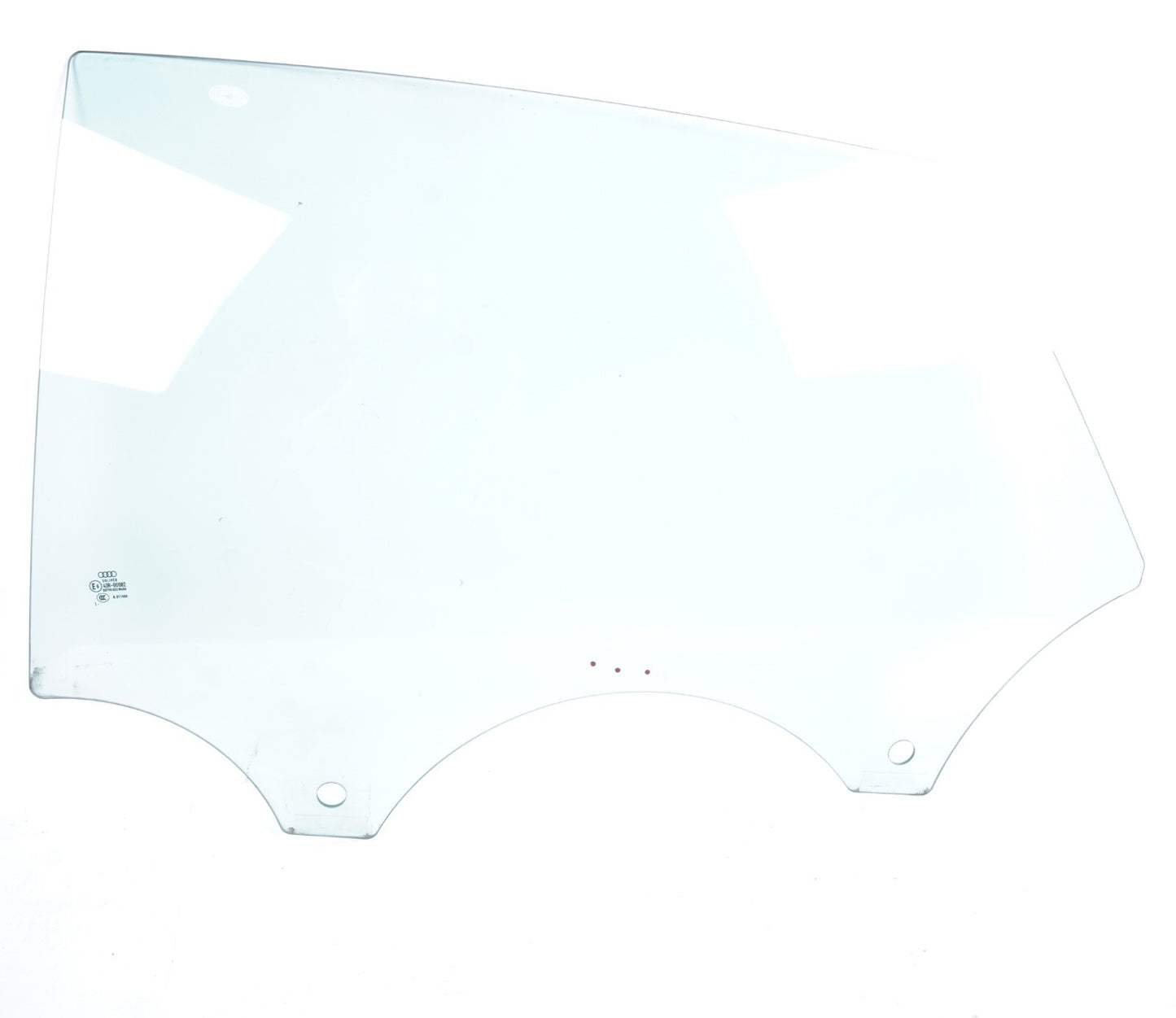 2012-2018 AUDI A7 REAR LEFT DRIVER SIDE DOOR WINDOW GLASS OEM