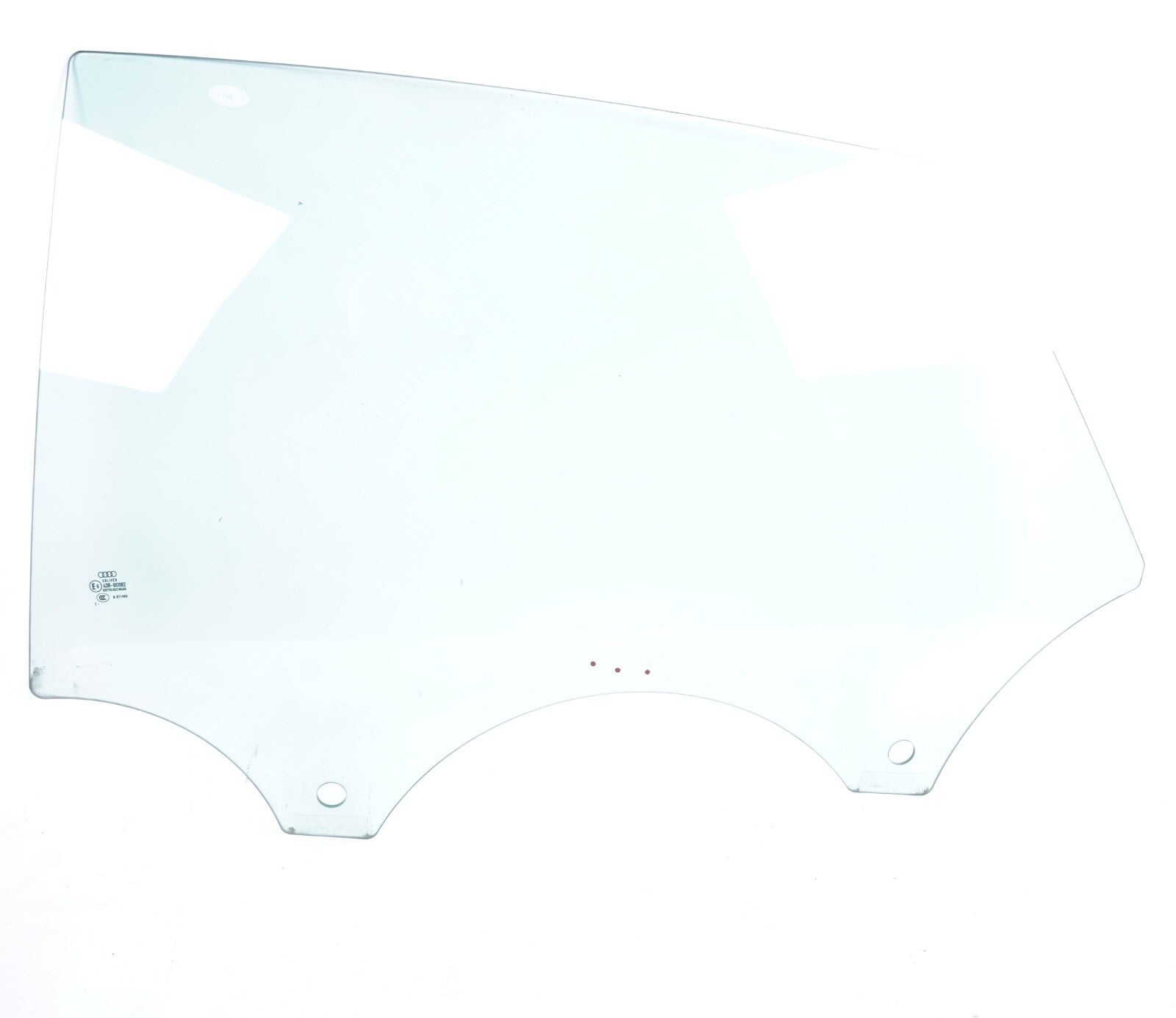 2012-2018 AUDI A7 REAR LEFT DRIVER SIDE DOOR WINDOW GLASS OEM