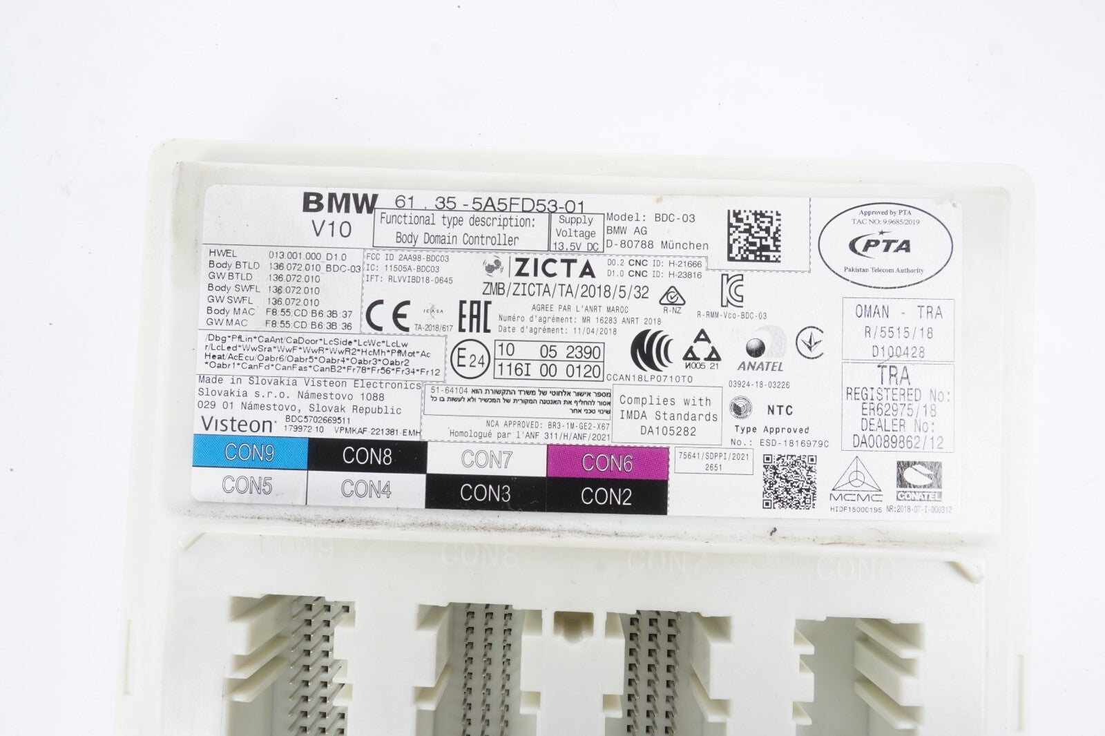 2021 - 2024 BMW 430I G22 BCM Body Control Module 5A5FD53  OEM