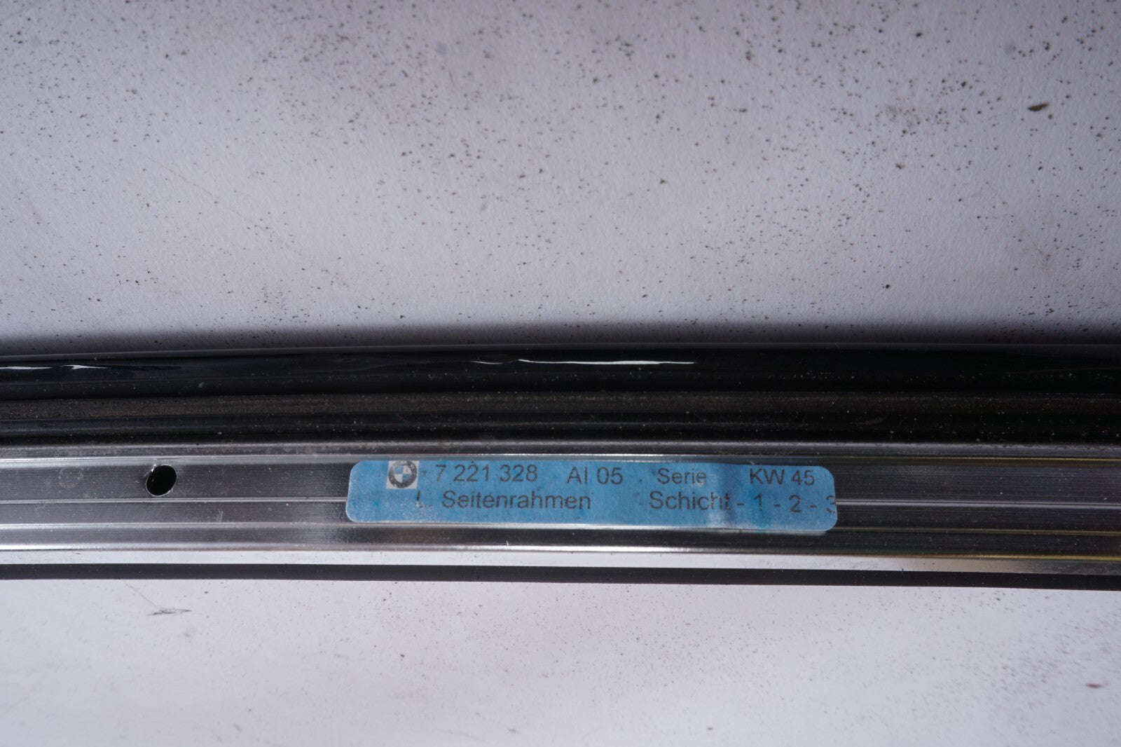 2012 - 2017 Bmw 650 F13 Coupe Roof Rack Molding Left & Right SET OEM
