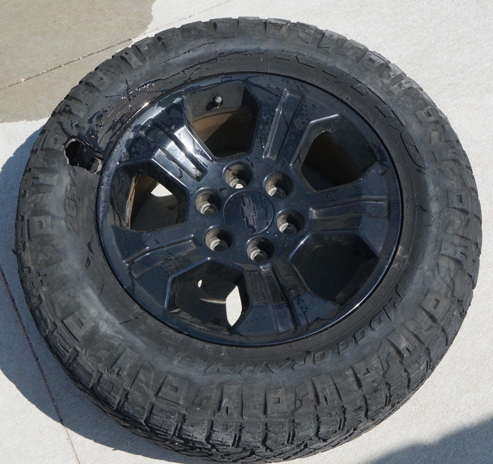 Wheel Classic Style 18x8-1/2 5 Spoke Fits 16-19 SILVERADO 1500 PICKUP
