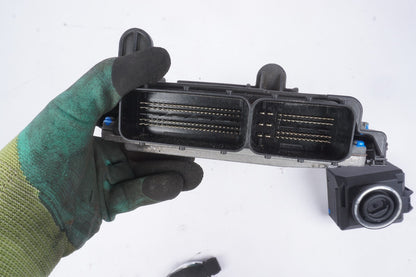 09-16 Mercedes Benz E-class E350 W212 3.5L Ecu Engine Computer Ignition Lock Set