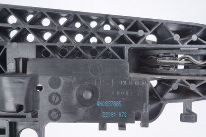 11-18 Audi A8 Rear Left Driver Side Exterior Door Handle Blue 4H0837885 OEM