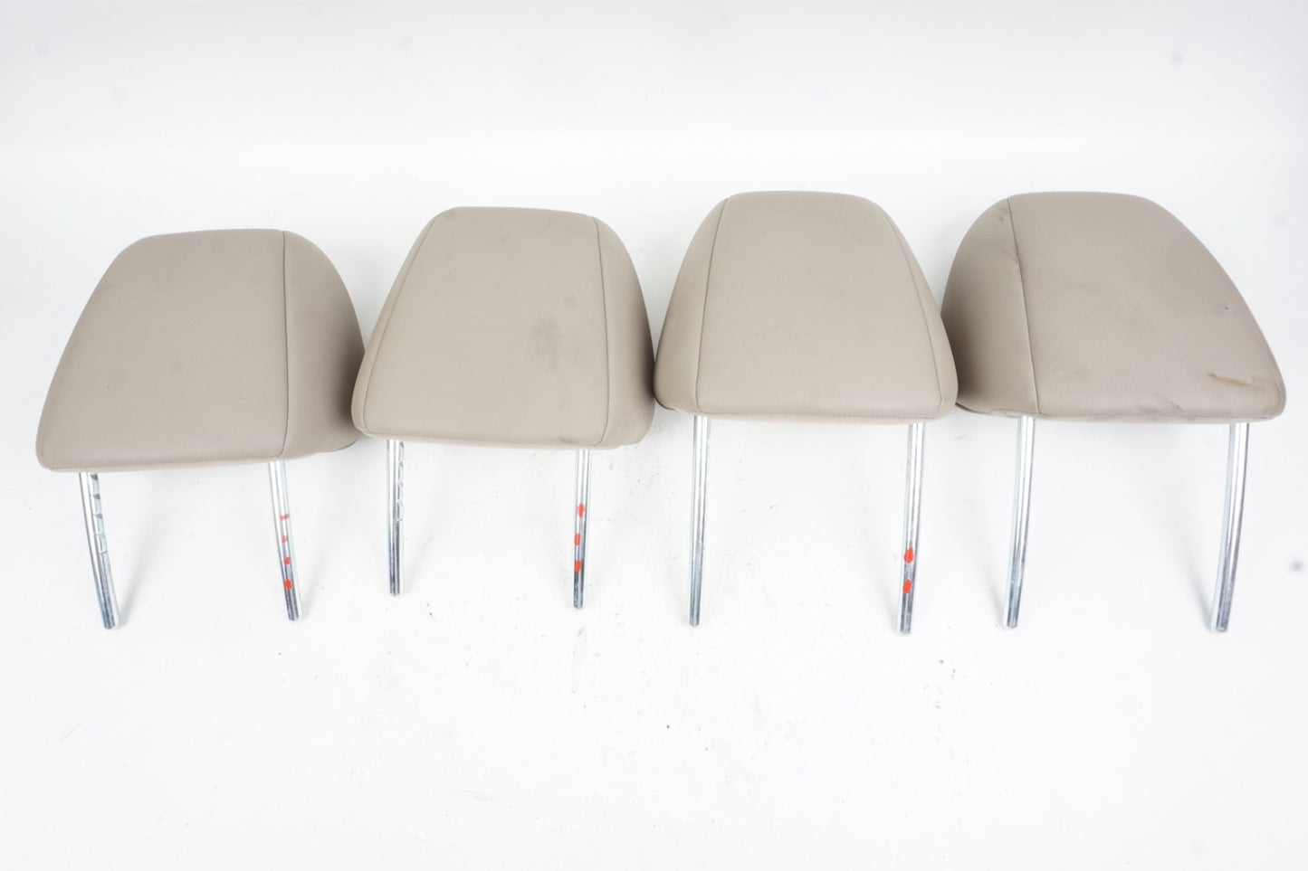 2011 - 2017 Honda Odyssey 1st and 2nd Row Leather Head Rest  Set of 4 BEIGE