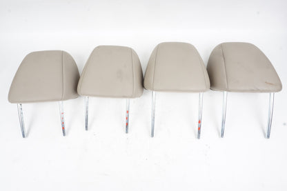 2011 - 2017 Honda Odyssey 1st and 2nd Row Leather Head Rest  Set of 4 BEIGE