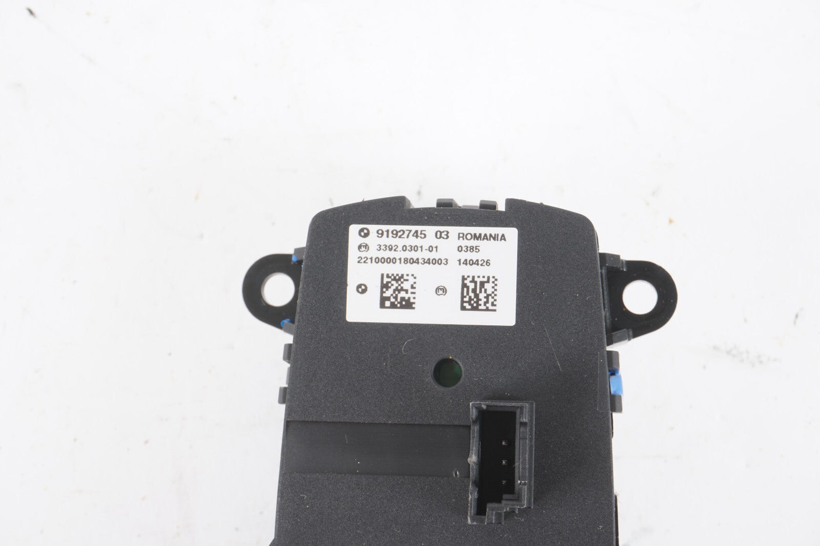 2010 - 2017 BMW 550I GT F07 HEADLIGHT CONTROL SWITCH 9192745 OEM