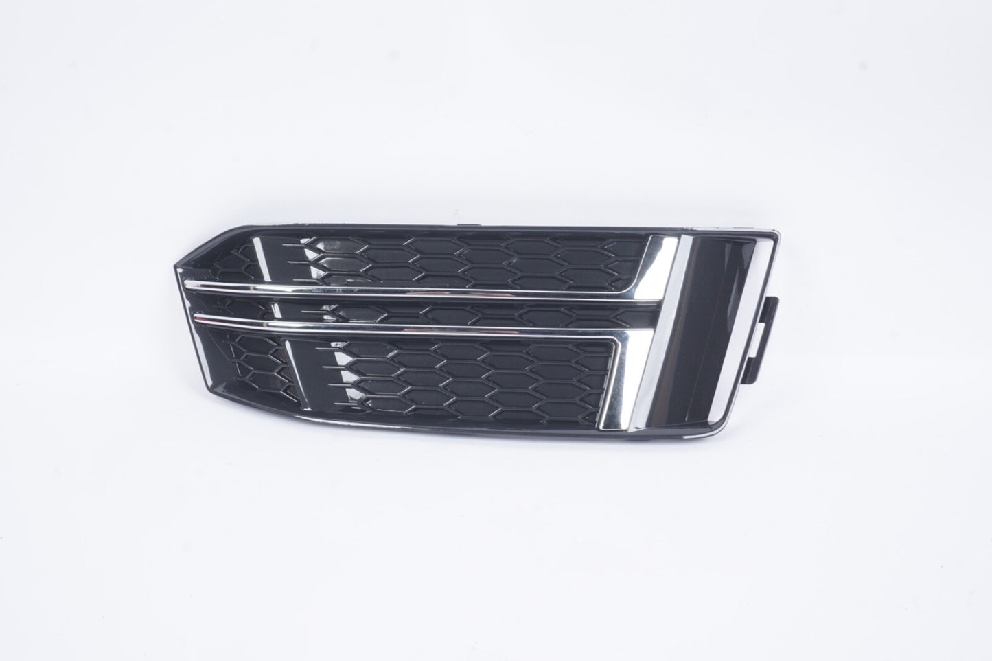 For 2016 Audi A4 B9 S-Line S4 Fog Light Cover Honeycomb Grille LEFT Chrome