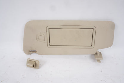 08-14 MERCEDES C250 C300 C350 BEIGE RIGHT SUN VISOR ILLUMINATED 20481046107f59