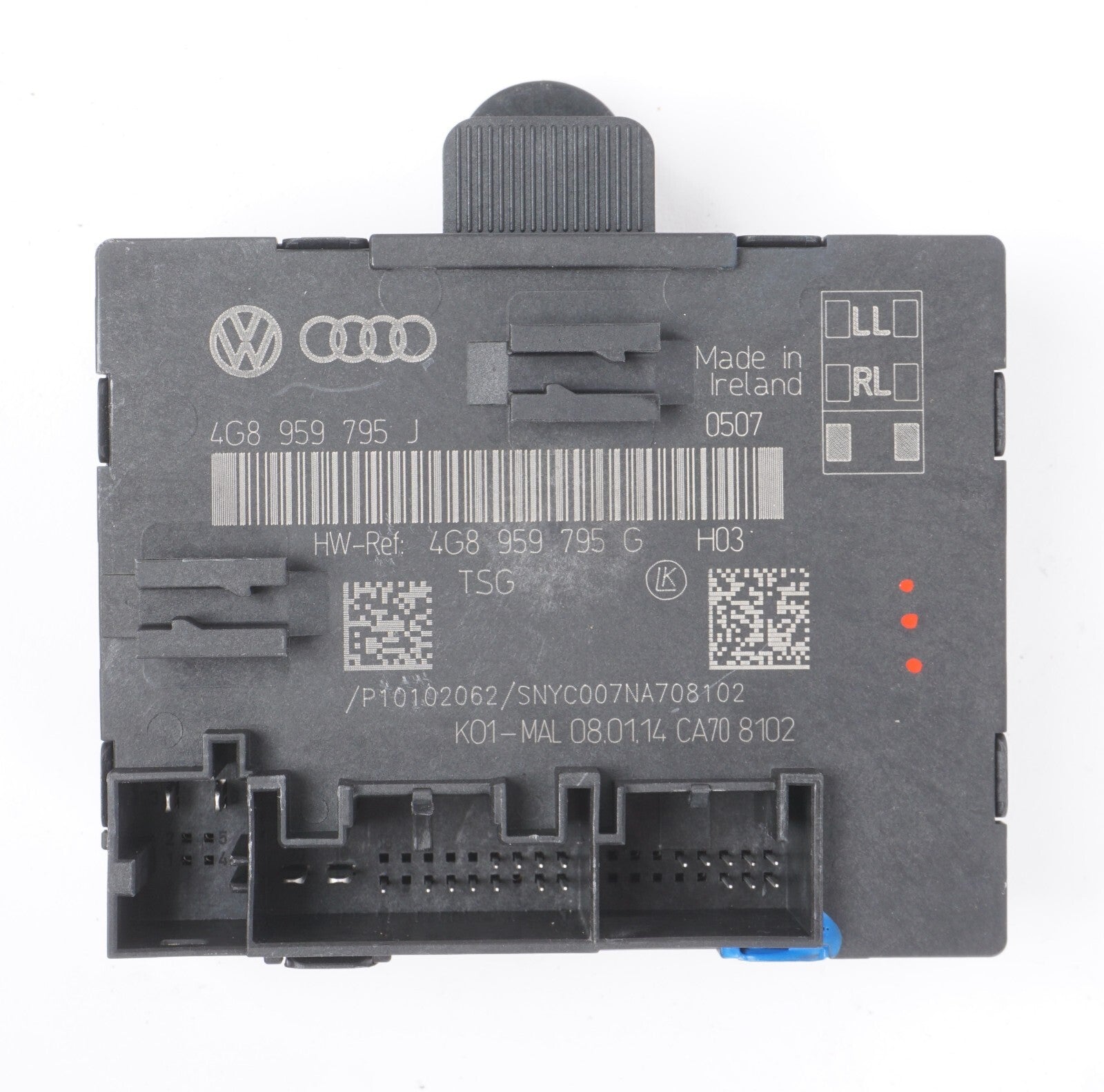 2012 - 2018 AUDI A7 REAR LEFT DRIVER SIDE DOOR CONTROL MODULE UNIT  OEM