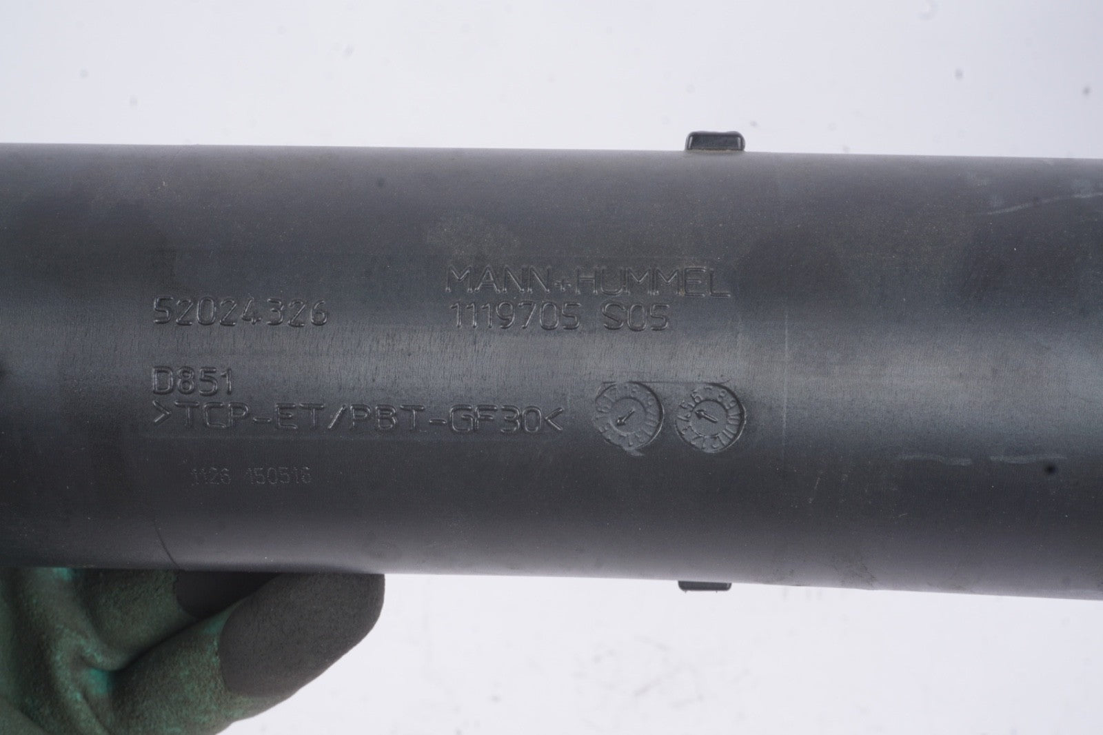 2015–2021 JEEP FIAT 500X  2.4L AIR CLEANER INLET INTAKE TUBE PIPE OEM 52024326