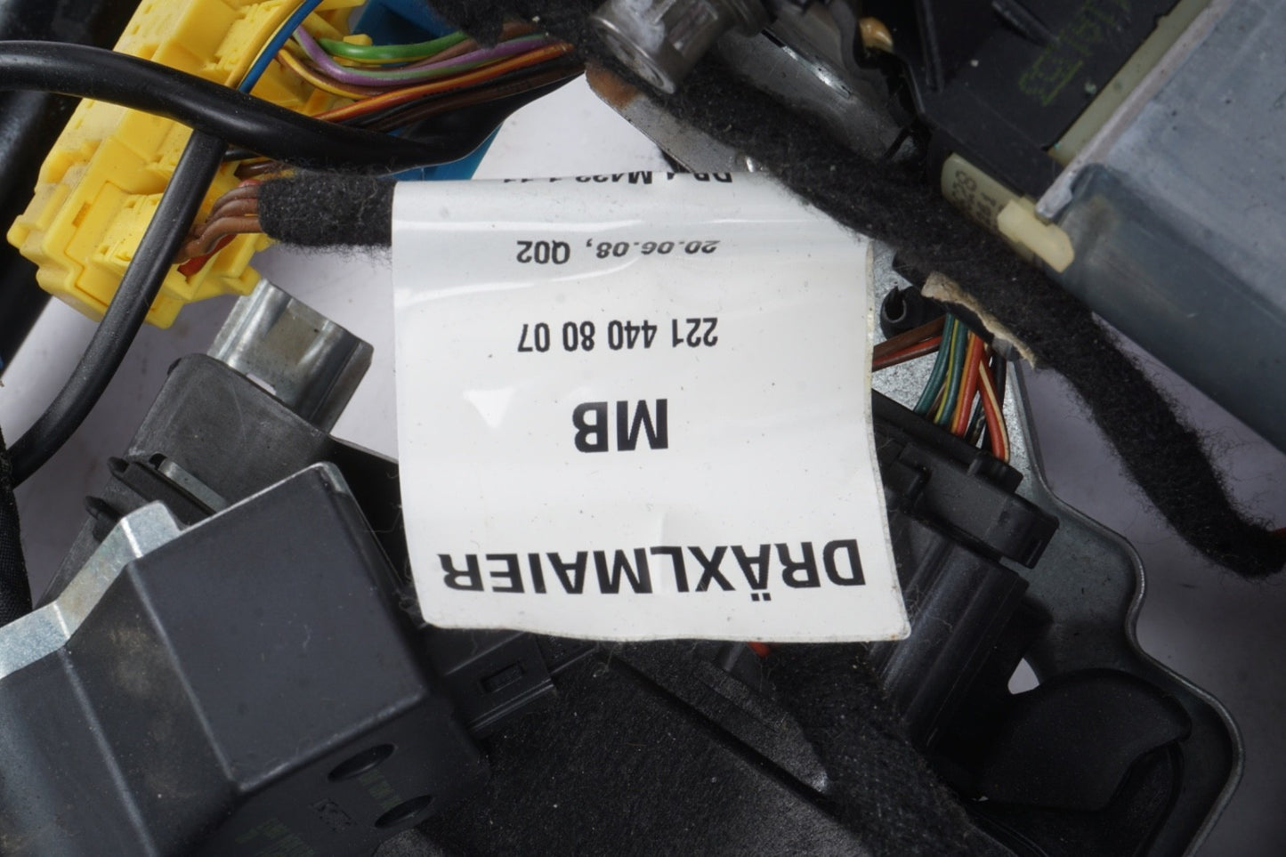 07-13 Mercedes W221 S63 AMG S550 Front Right Seat Rail Track Frame w/Motors OEM
