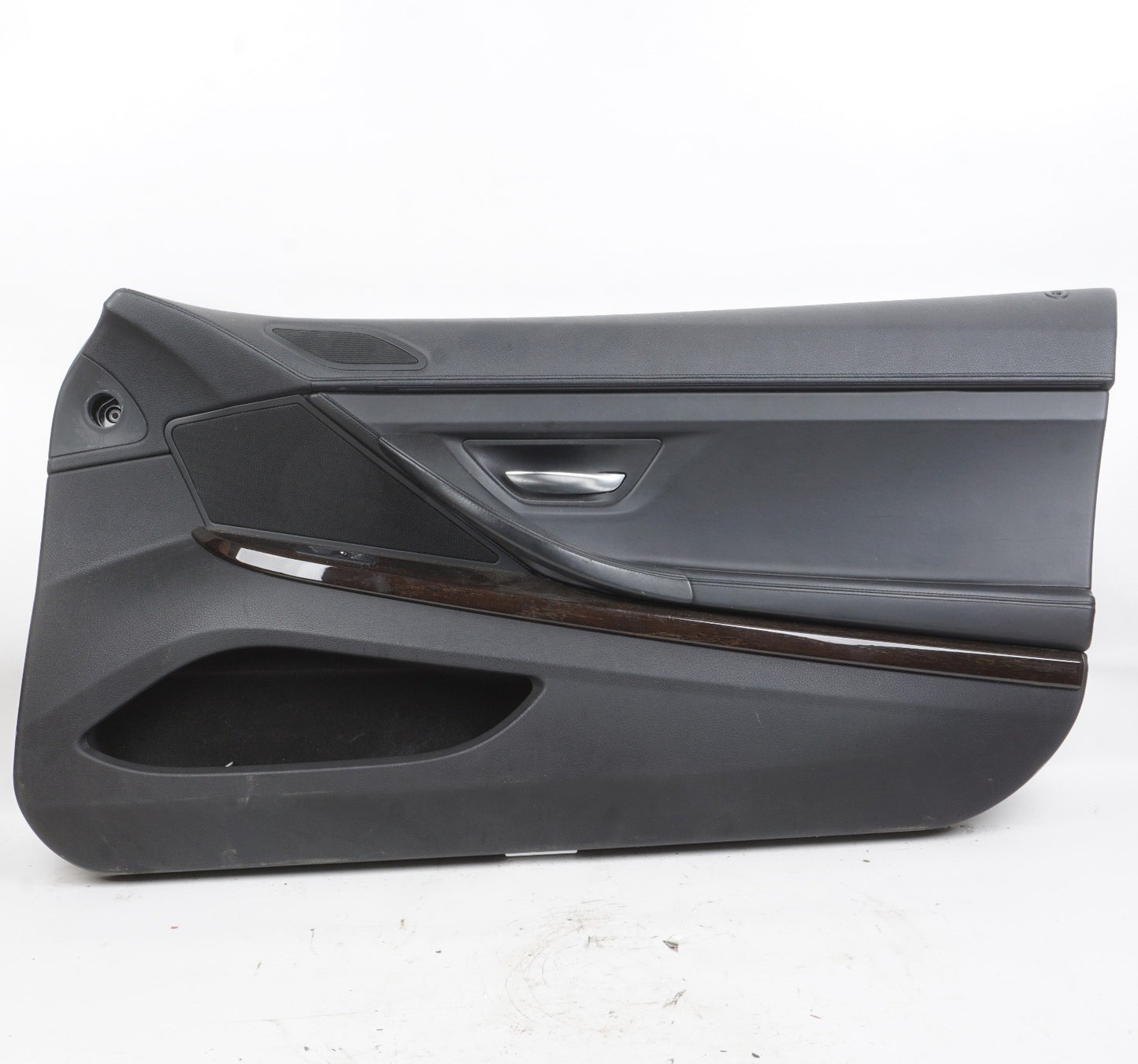 2012 - 2018 BMW F12 F13 640I 650I RIGHT DOOR PANEL BLACK NAPPA LEATHER