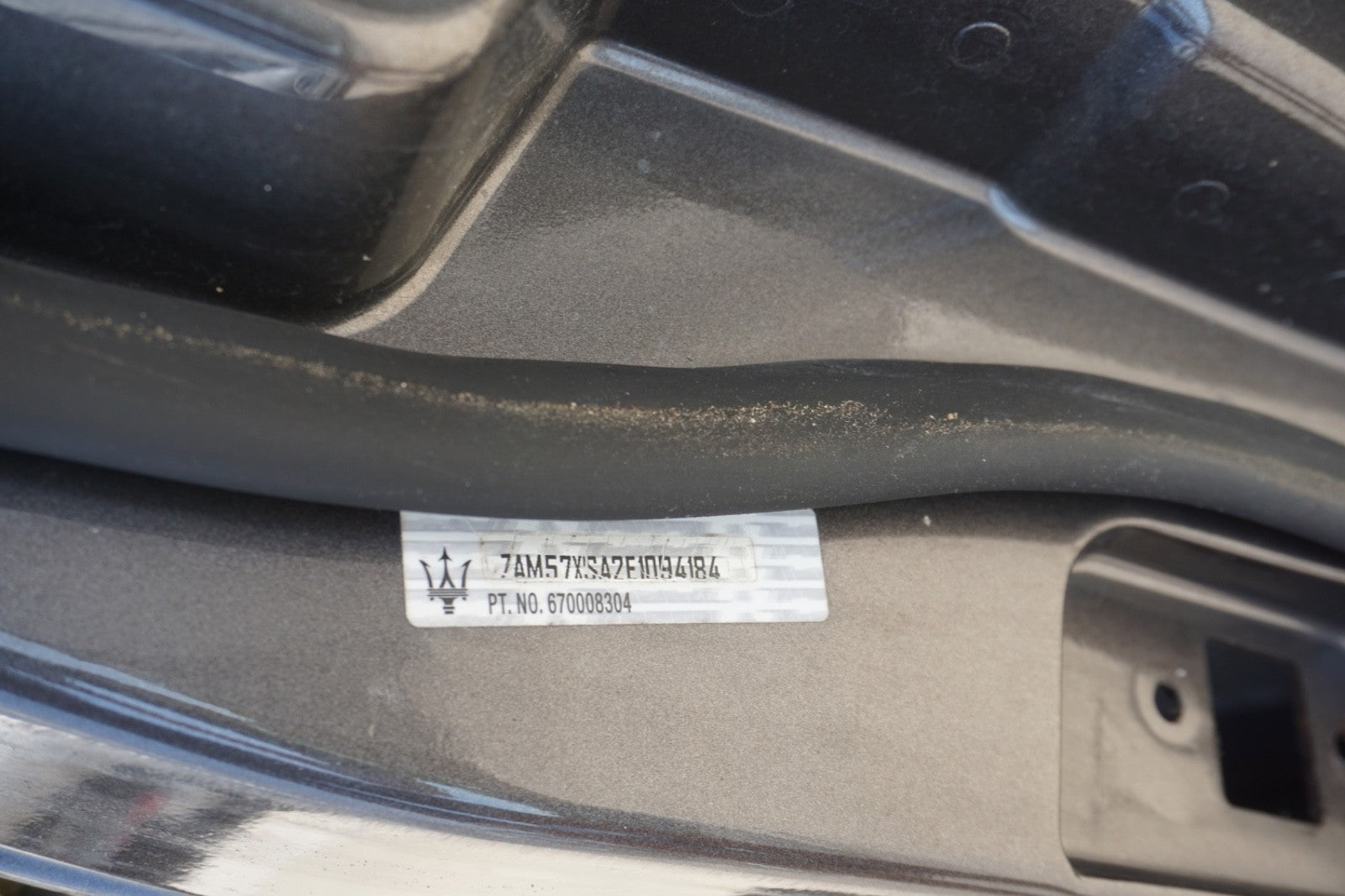 2014 - 2020 Maserati Ghibli Rear Left Driver Side Door Shell Panel OEM